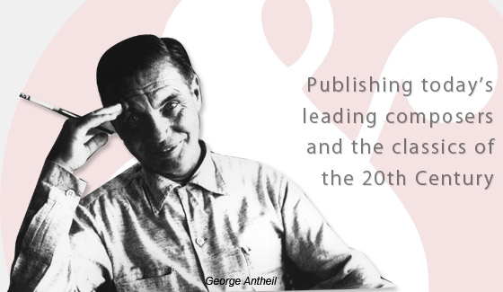 Publishing today's leading composers and the classics of the 20th Century