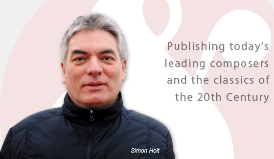 Publishing today's leading composers and the classics of the 20th Century