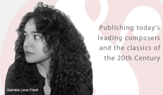 Publishing today's leading composers and the classics of the 20th Century