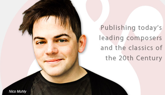 Publishing today's leading composers and the classics of the 20th Century