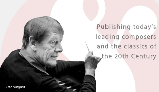Publishing today's leading composers and the classics of the 20th Century